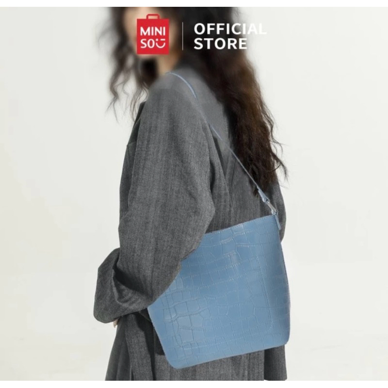 Shoulder Bag Miniso Mini croco Original