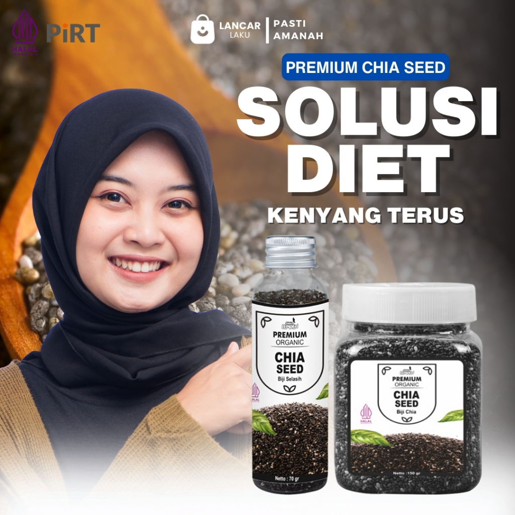

[ORIGINAL] Chia Seeds Untuk Diet Peluntur Lemak Perut Buncit Penurun Berat Badan Ampuh Diabetes Kolesterol Darah Tinggi Menurunkan Gula Darah Makanan Sehat Untuk Diet