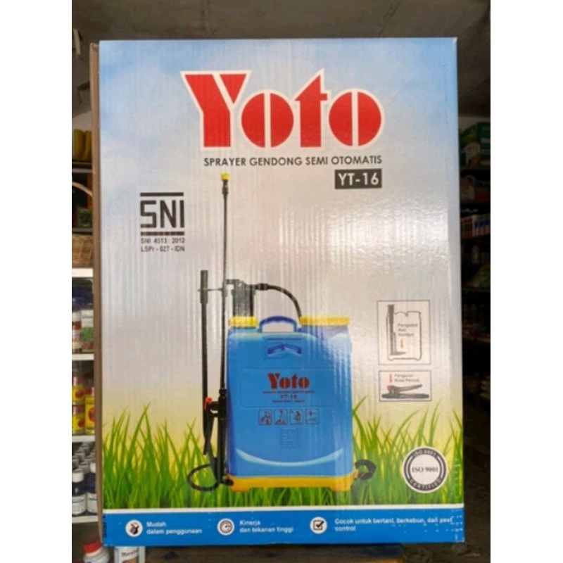 SPRAYER MANUAL YOTO 16 liter