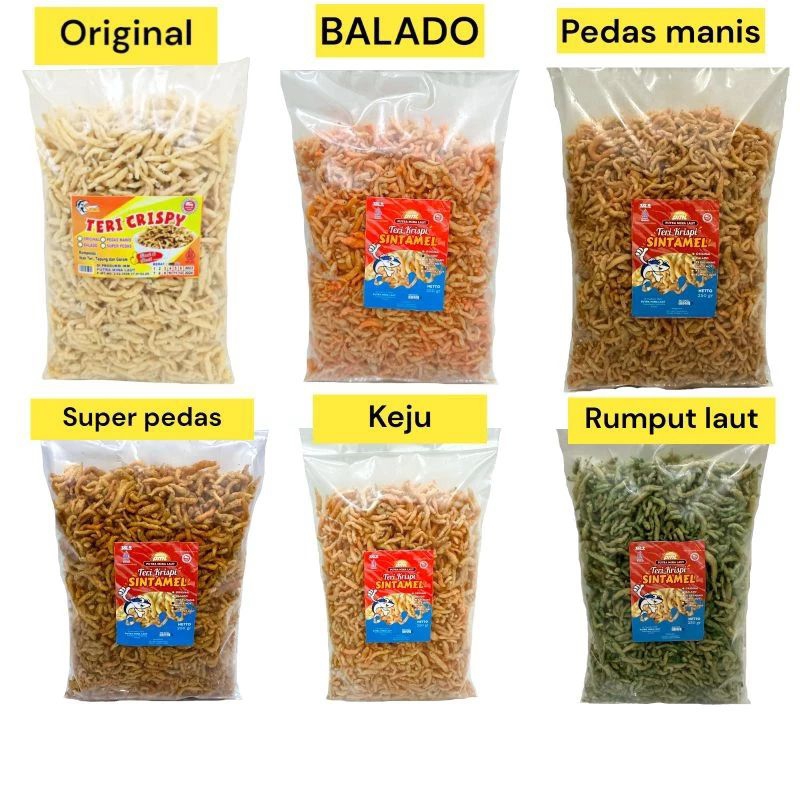 

Teri Crispy Enakkk 250gr