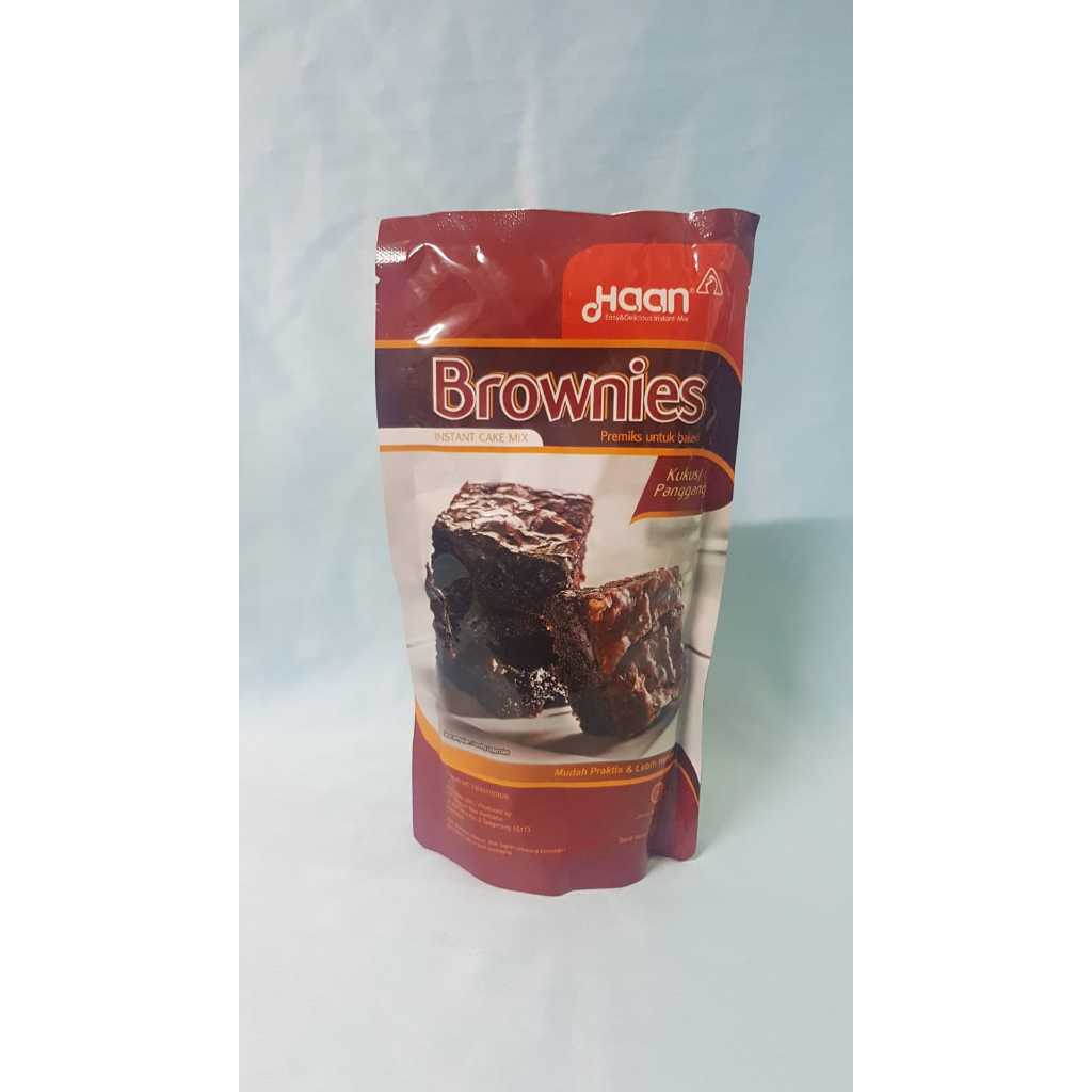 

Haan Brownies 230gr / Tepung Premix Brownies