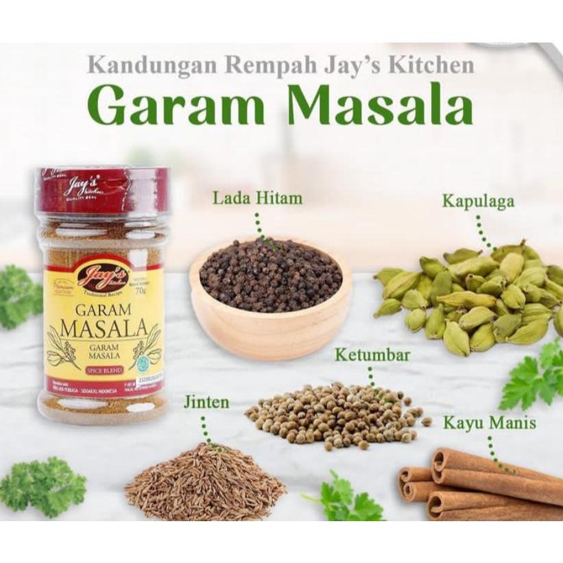 

JAY'S GARAM MASALA | Bumbu Siap Pakai Spice Blend