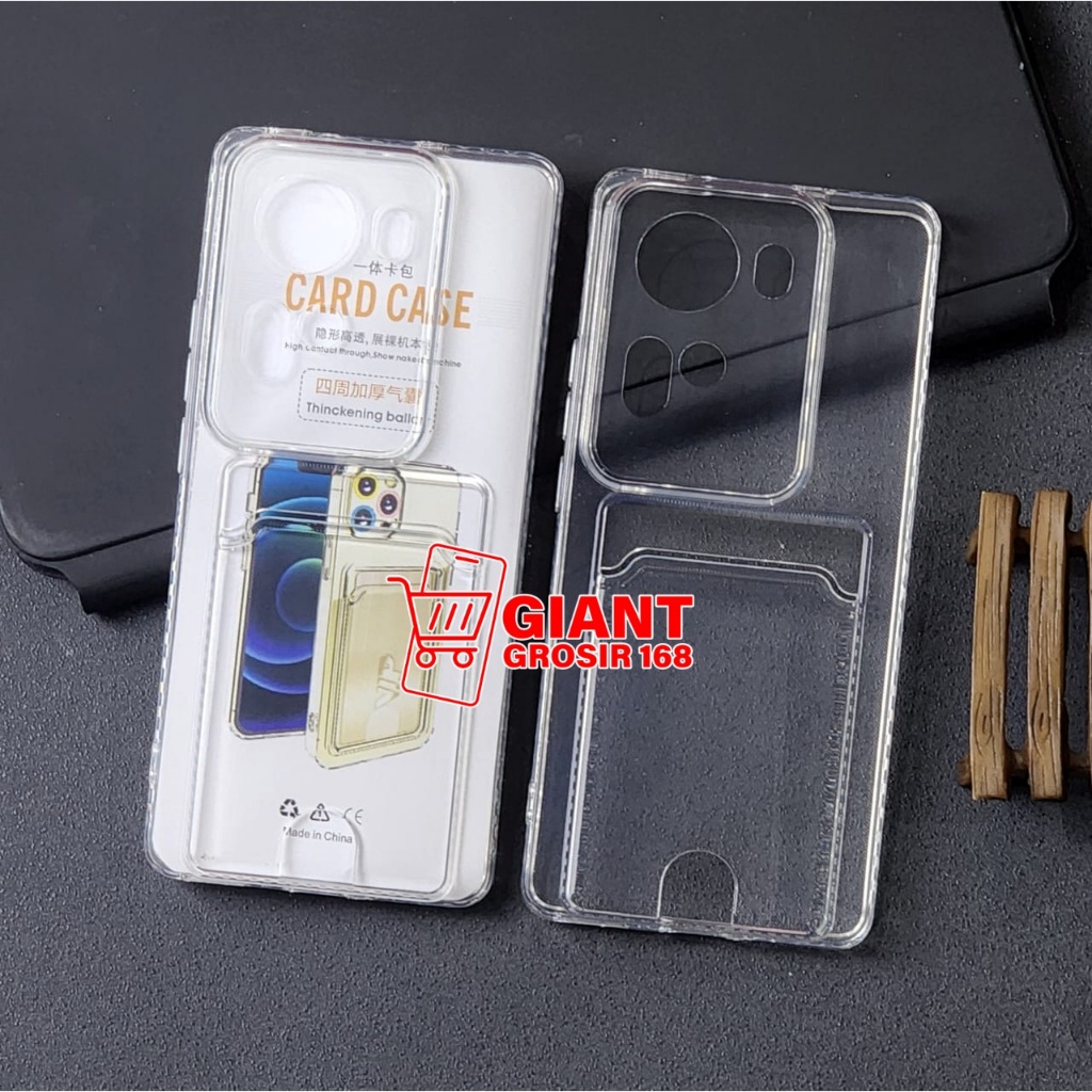 OPPO RENO 11 5G OPPO RENO 11 PRO 5G OPPO RENO 11F CLEAR CARD CASE SLOT KARTU CASE OPPO RENO 11 5G OP