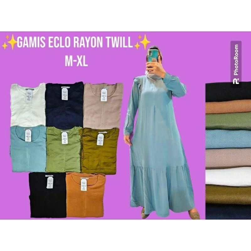 Gamis rayon eclo