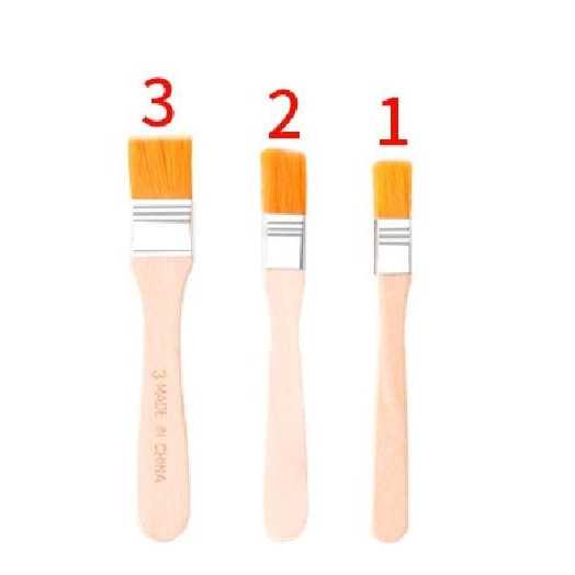 

KUAS NO. 1 X 1PCS GAGANG KAYU BULU BAHAN NYLON TAHAN PANAS