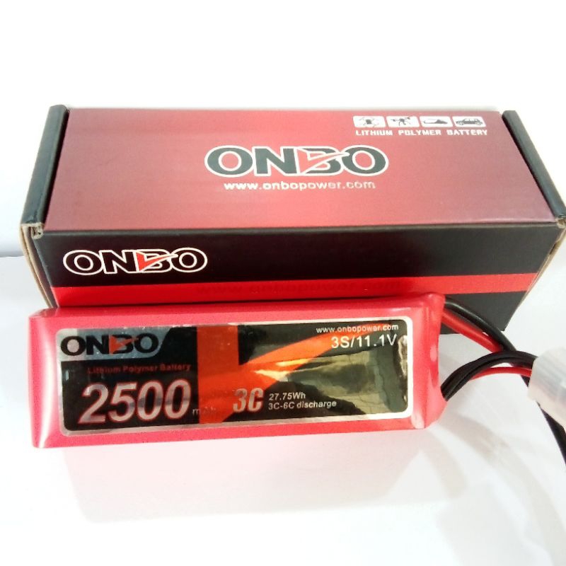 Lipo Transmitter 3s 11.1v 2500mAh 3C ONBO