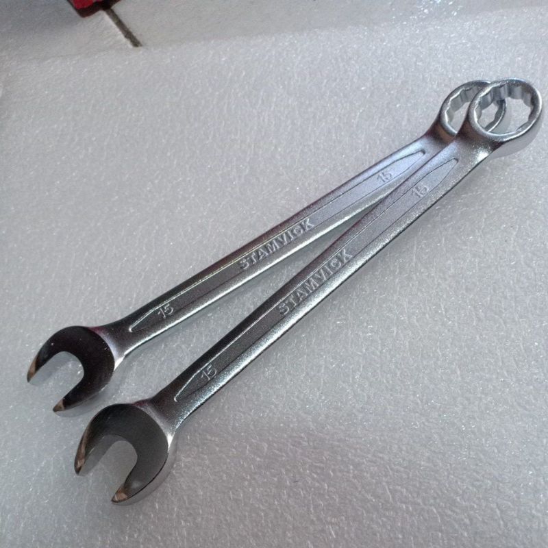 kunci ring pas no.15 stamvick (chrome vanadium)