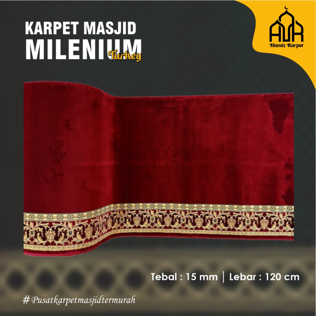 KARPET SAJADAH MASJID MILLENIUM TURKI