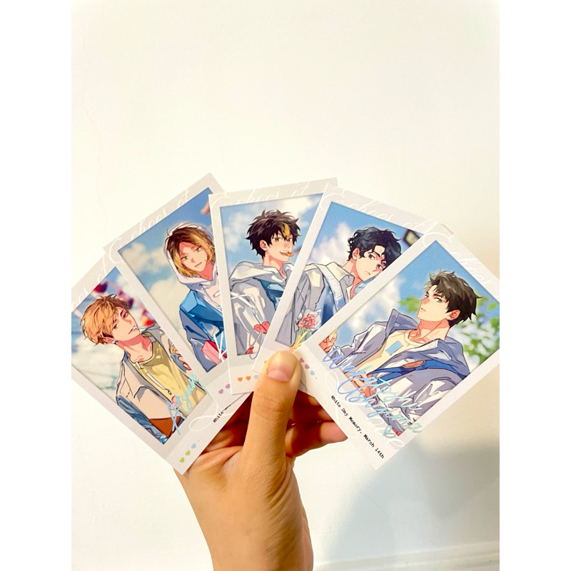 

IK6 HAIKYUU All Character Polaroid ArtPrint haikyuu haikyuu postcard anime postcard postcard