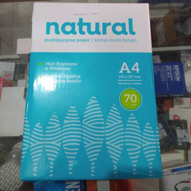 

KERTAS HVS A4 NATURAL