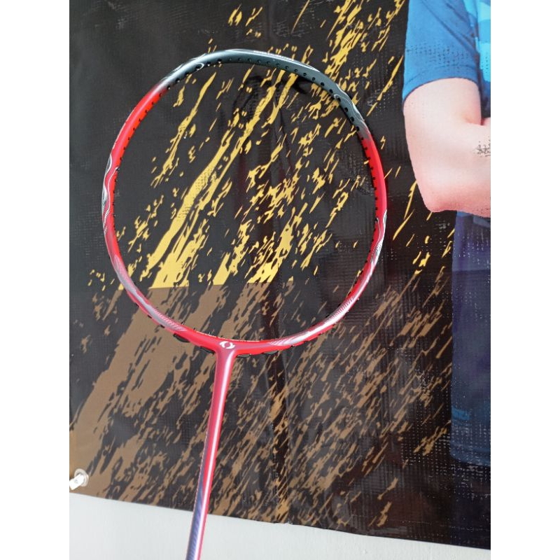 raket badminton astec tornado 700 (pink grey)