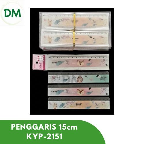 

Penggaris KAYAGI 15 cm harga per 1 pcs