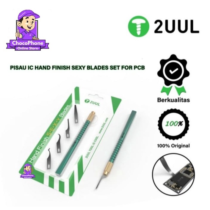 

KODE Y2T6 PISAU IC PEN CUTTER 2UUL HAND FINISH SEXY BLADES SET FOR PCB ORIGINAL