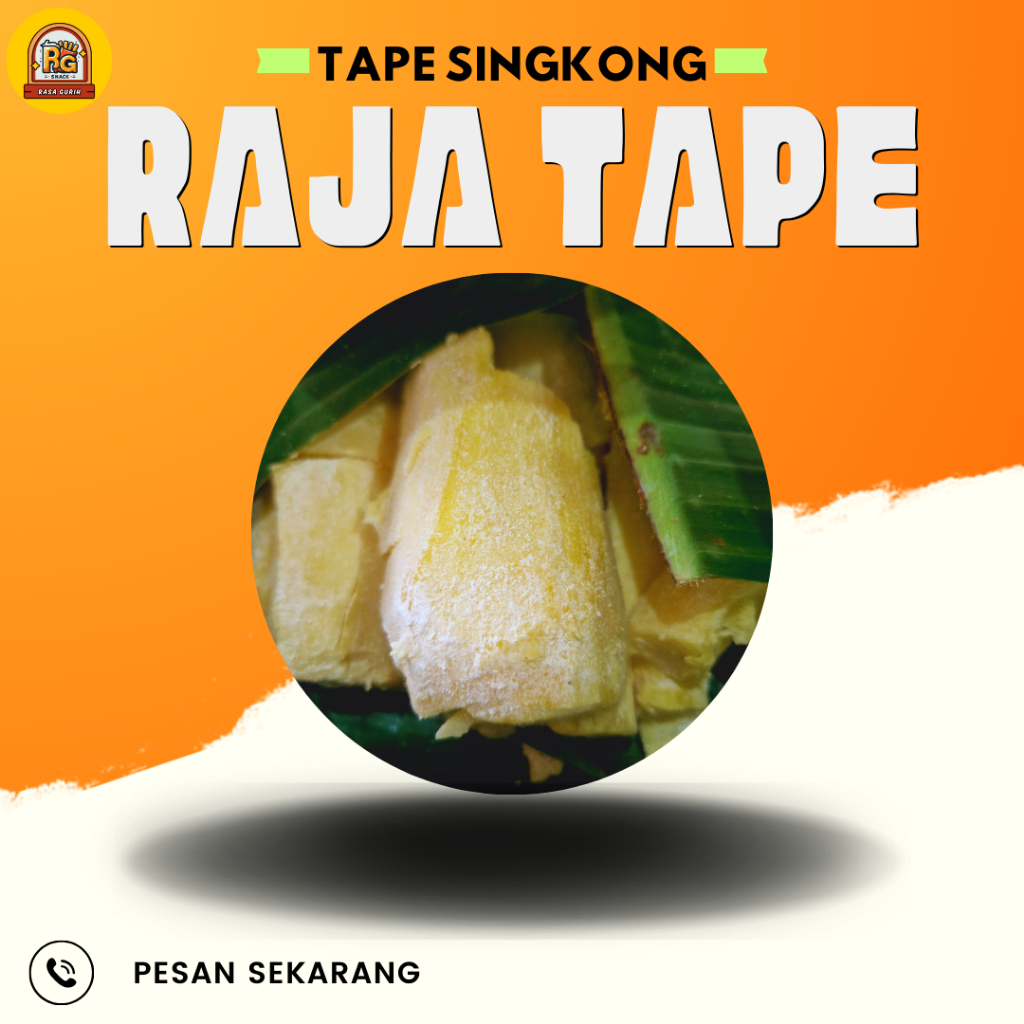 

Tape Singkong / Tapai Singkong (Raja Tape, Tape 31) Khas Bondowoso - Situbondo