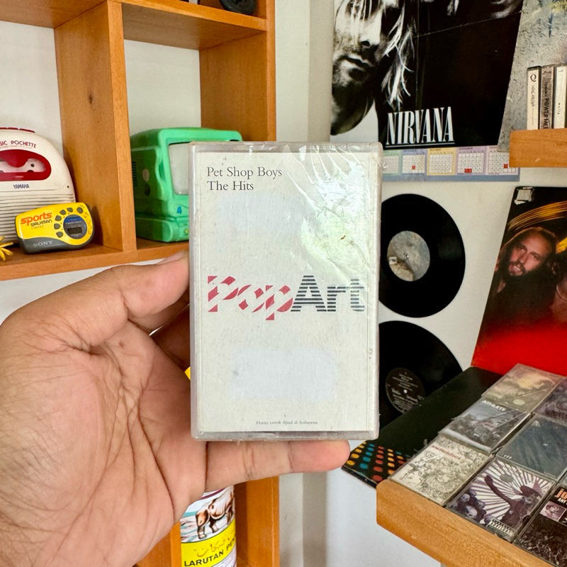 Kaset Pita / Tape / Walkman Segel NOS Pet Shop Boys The Hits Pop Art Original 100% Berfungsi / Teste