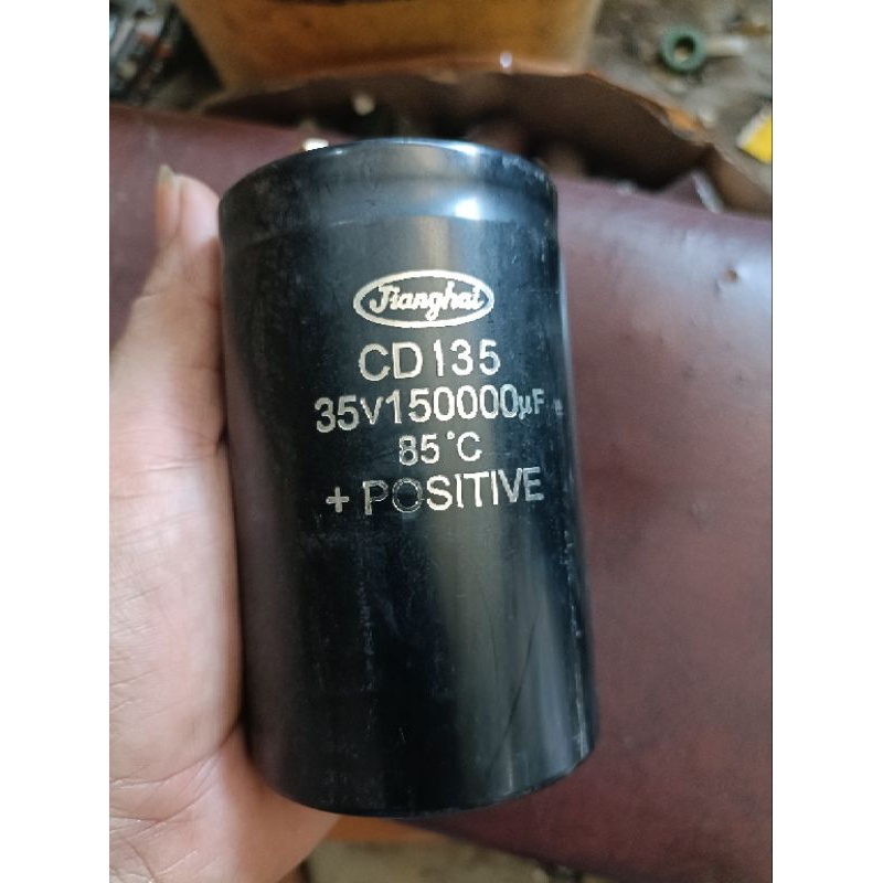 ELCO JUMBO 35V 150000UF ORIGINAL