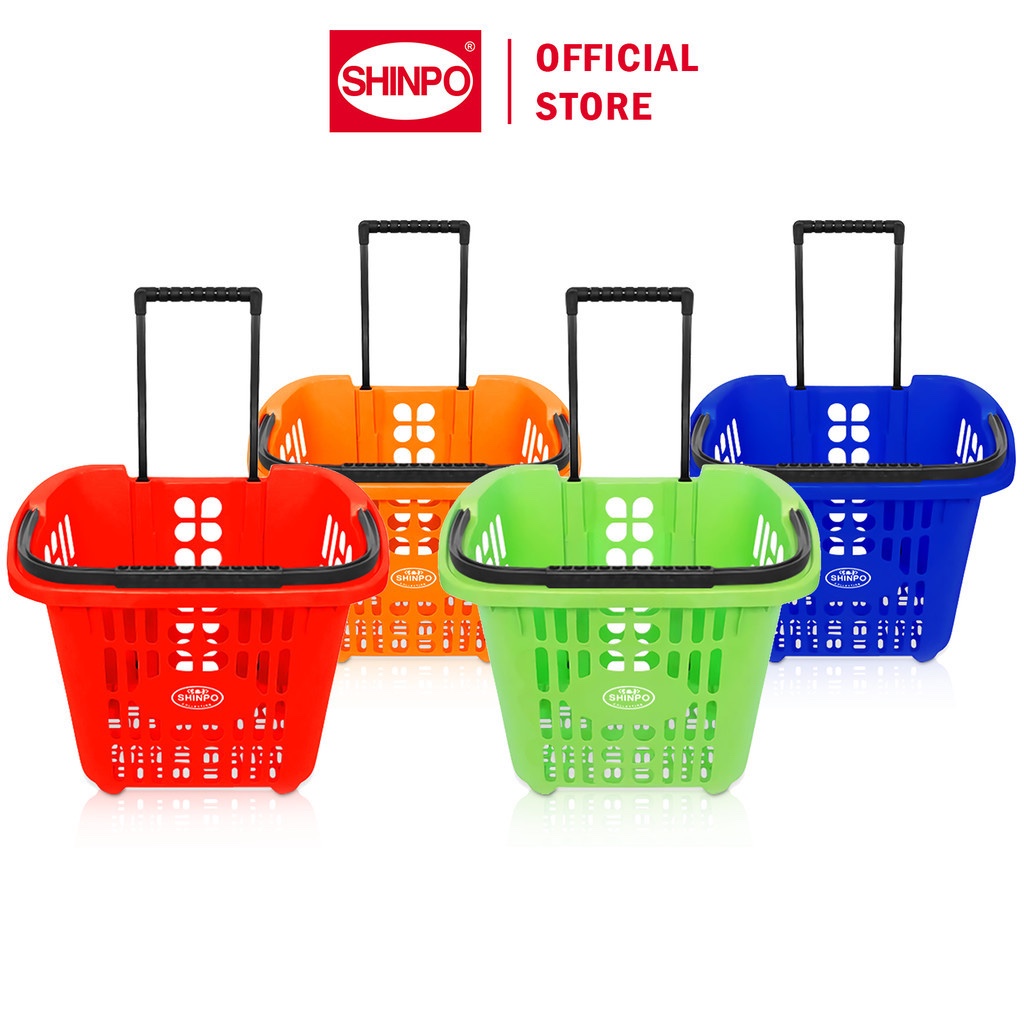 Keranjang Belanja / Troli Flamingo / Keranjang Roda