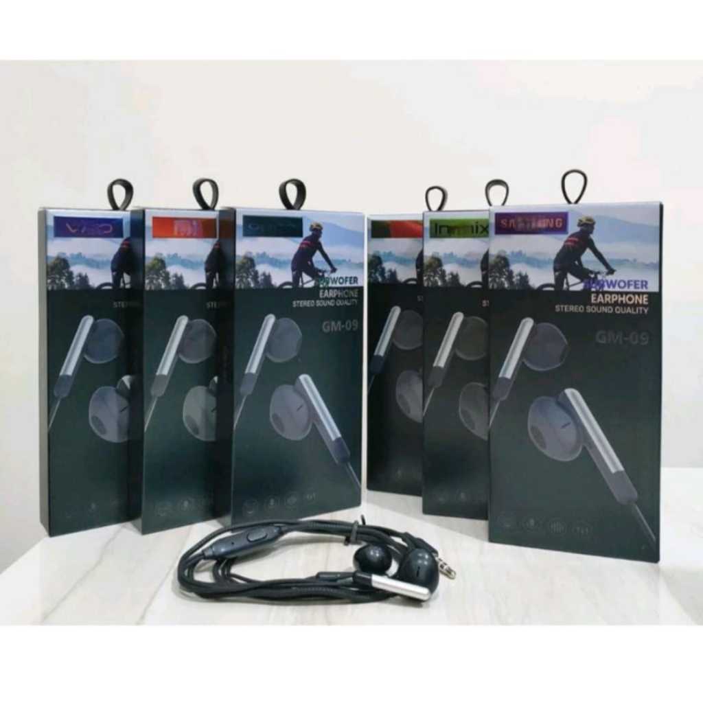 HF / HEADSET BRANDED GM-09 BASS PACKING IMPORT