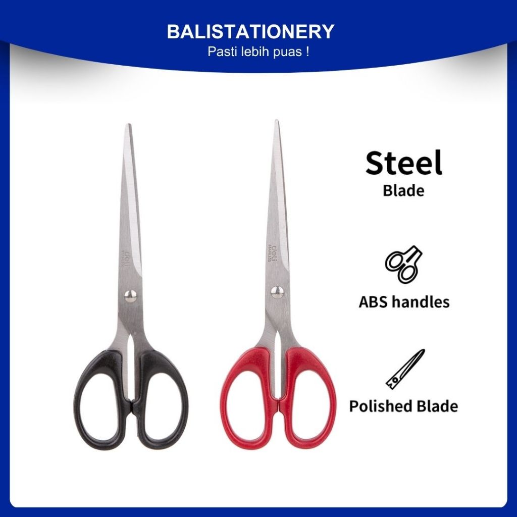 

Gunting Deli Scissors 18 cm E6009