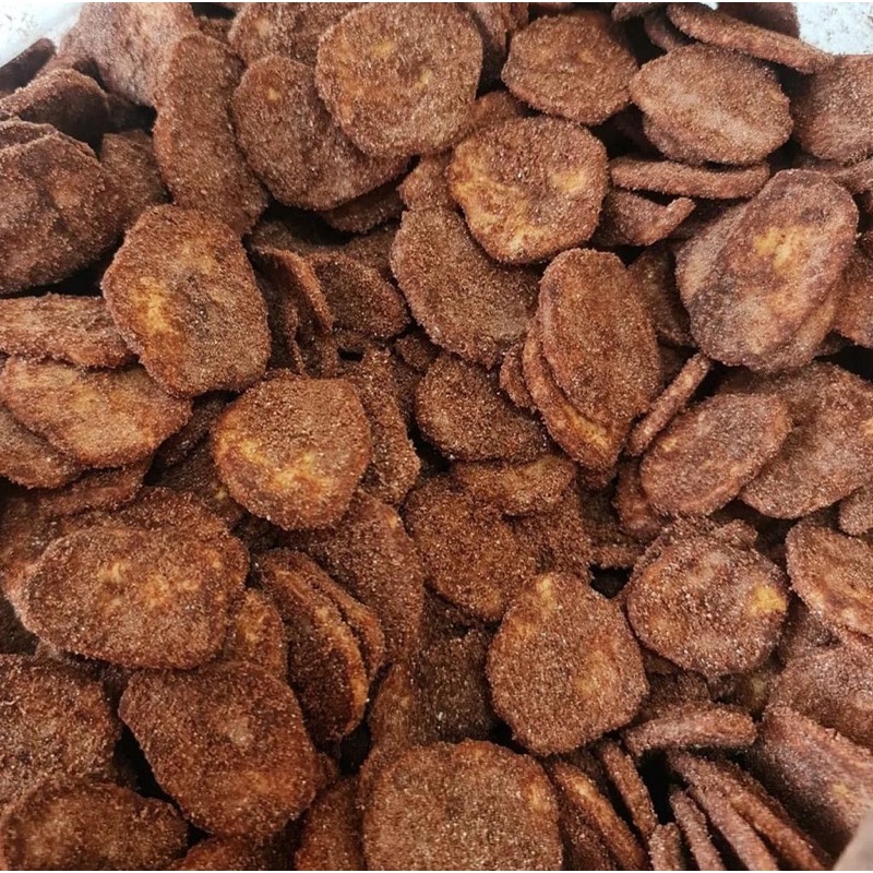 

Keripik Pisang Coklat Stoberi Susu/ Kripik Pisang Aneka Rasa 250 Gram