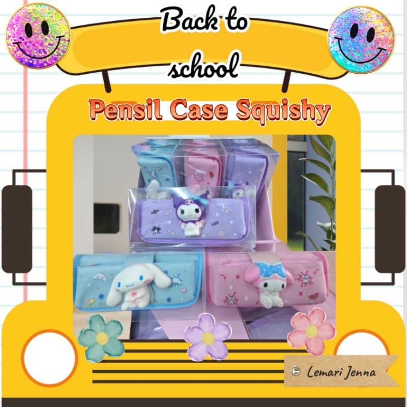 

Tempat Pensil / Pensil Case Squishy Karakter Sanrio