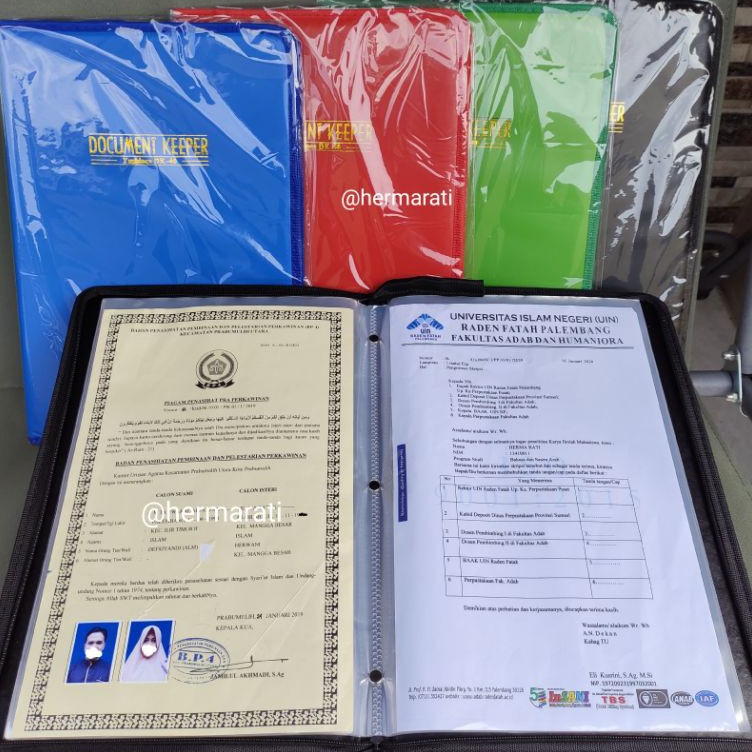 

KODE G26U Map organizer dokumen F4 ANTI AIR dokumen keeper document keeper