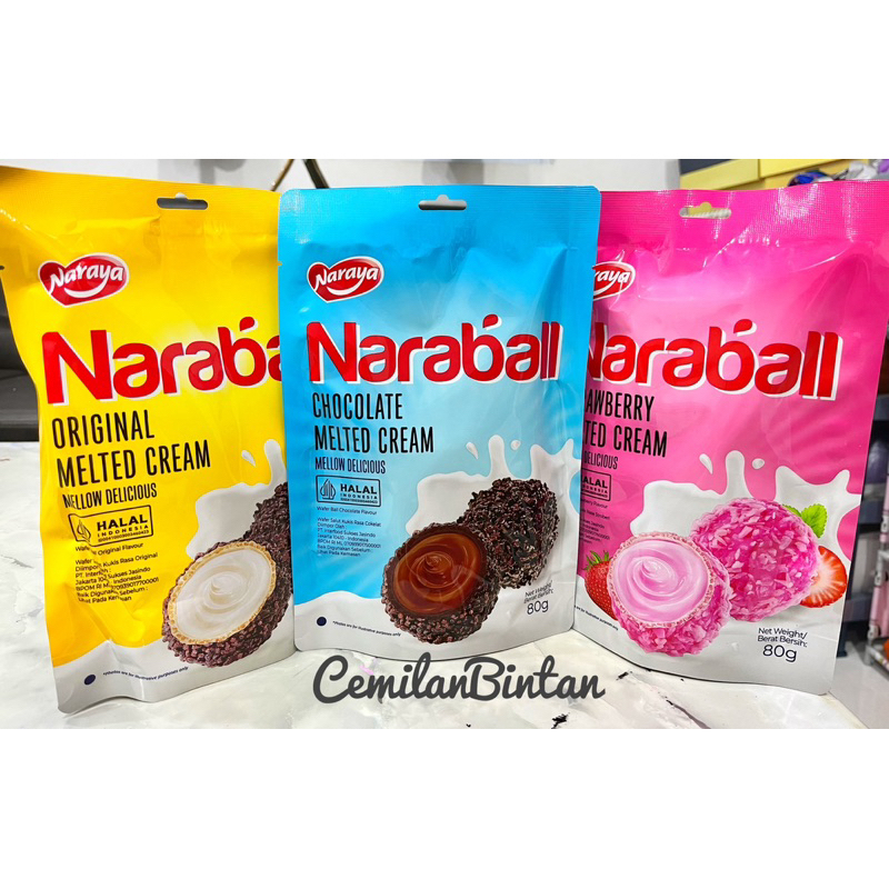 

CemilanBintan ( Naraya Naraball Choco 80gram)