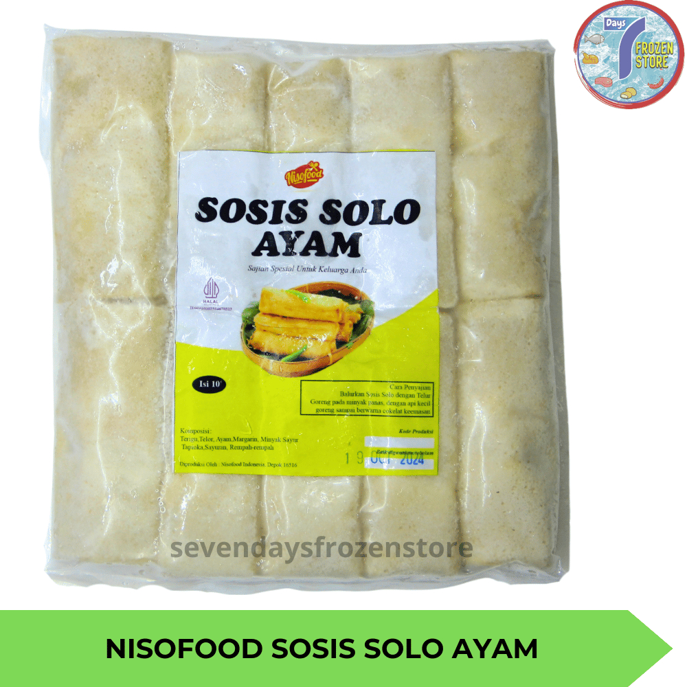 

Nisofood Sosis Solo Ayam Beku Frozen