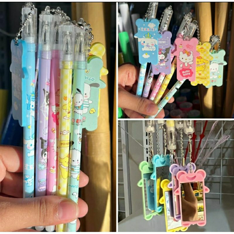 

(BISA COD) Bolpoin Gantungan Kaca & Sisir