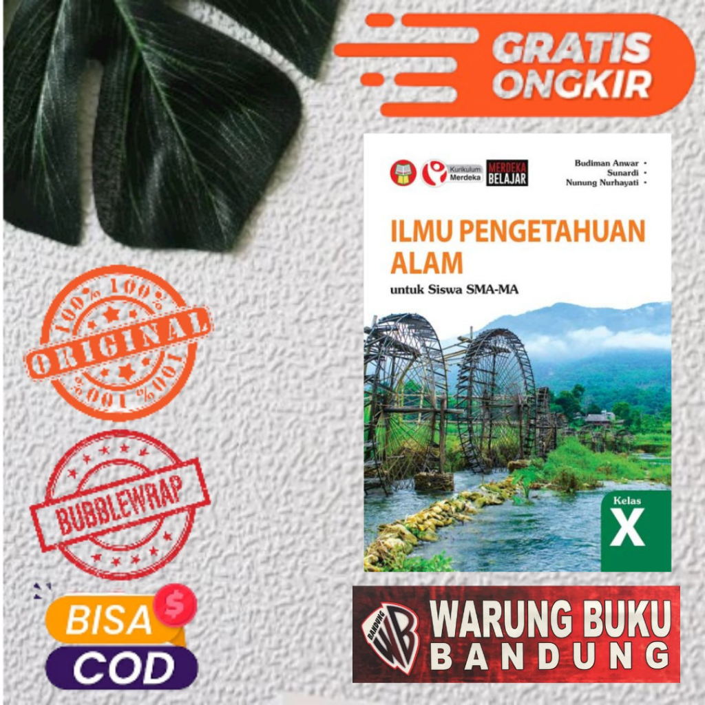 BUKU ILMU PENGETAHUAN ALAM UNTUK SISWA SMA-MA KELAS 10 - YRAMA WIDYA