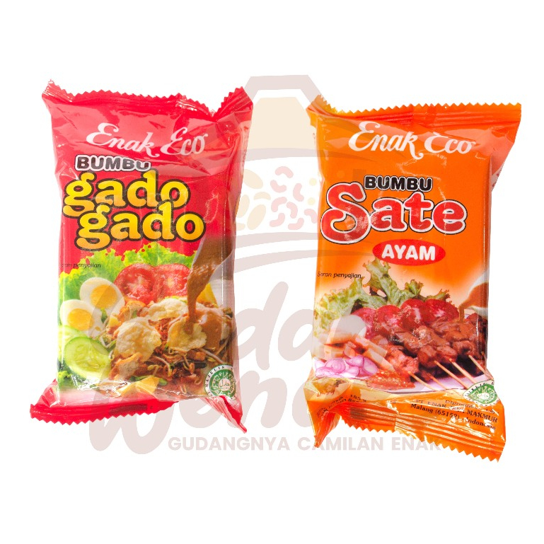 

Bumbu Instan Gado Gado / Sate Enak Eco 185gr Bumbu Instan