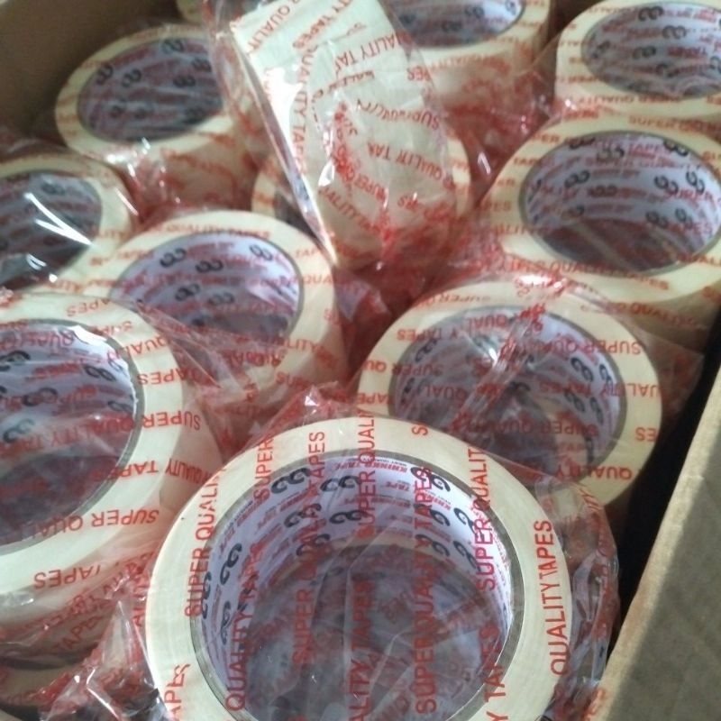 

1 PCS LAKBAN KERTAS UK.48 MM X 30 Y/25 M KHINKOTAPE