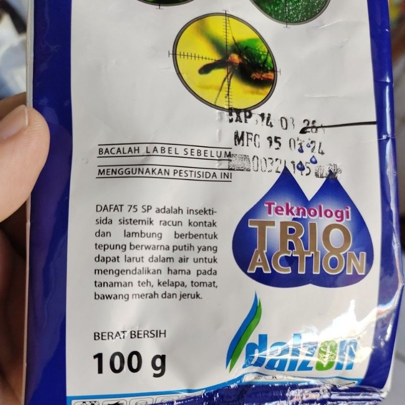 Insektisida Dafat 75 SP 100 gram