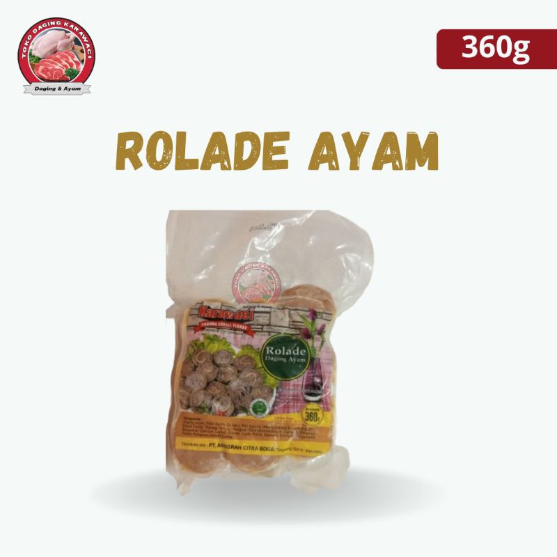 

Rolade Ayam Karawaci - 360gr 18pcs