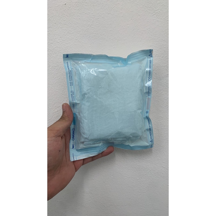 Kasa Lipat Steril OneMed 15x20cm / Kasa Steril Lipat 15x20cm