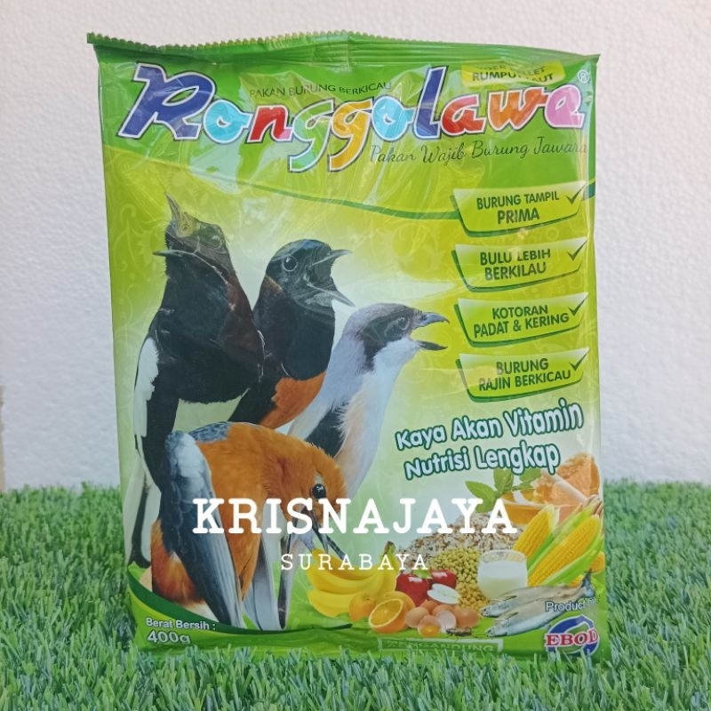 PUR RONGGOLAWE HIJAU RUMPUT LAUT EBOD JAYA 400GR