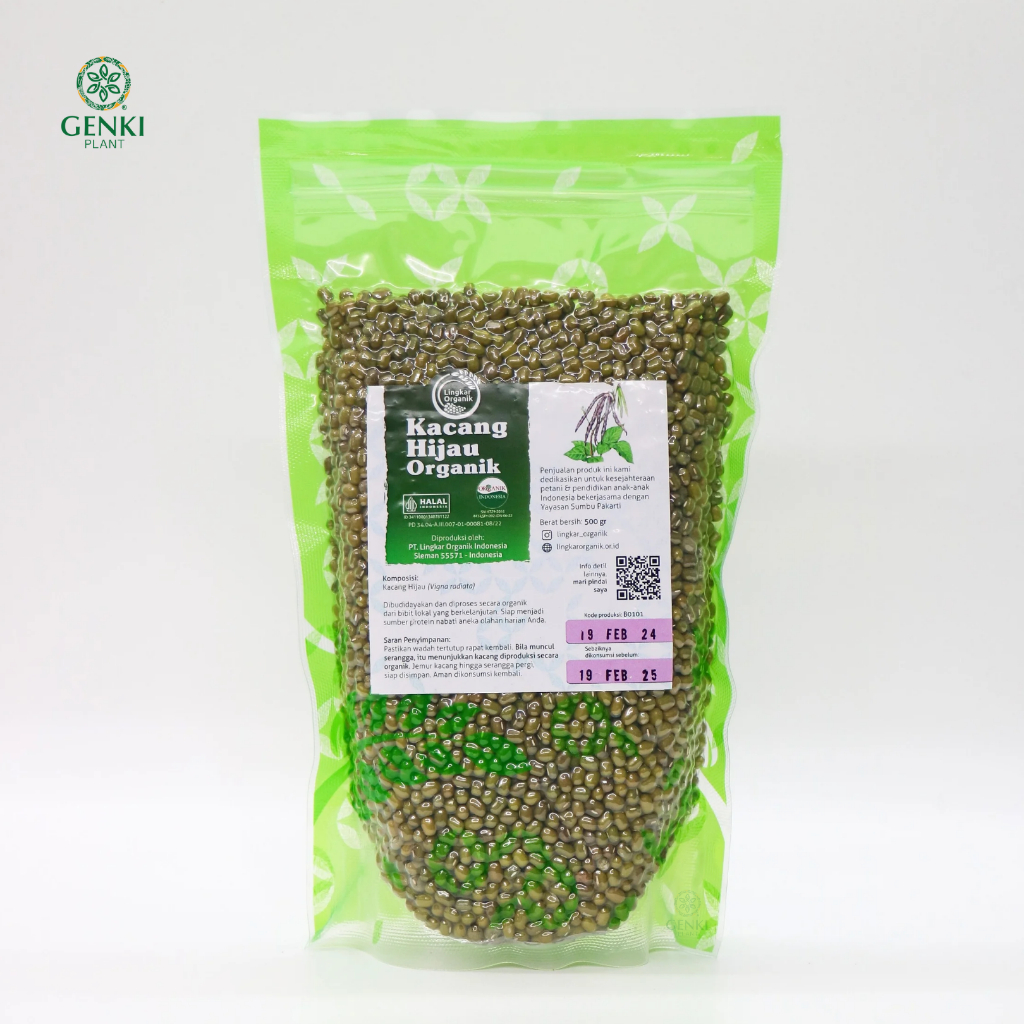 

Lingkar Organik Kacang Hijau / Mung Bean - 500 g