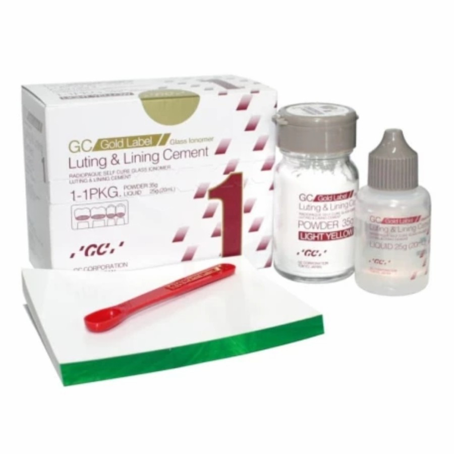 GC Fuji 1 Besar GIC / Dental Glass Ionomer 1-1 Pack, Fuji I Japan / dental.gigi