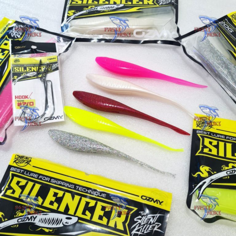 KODE S69P Ozmy silencer 18cm 2gr Free hook Ozmy