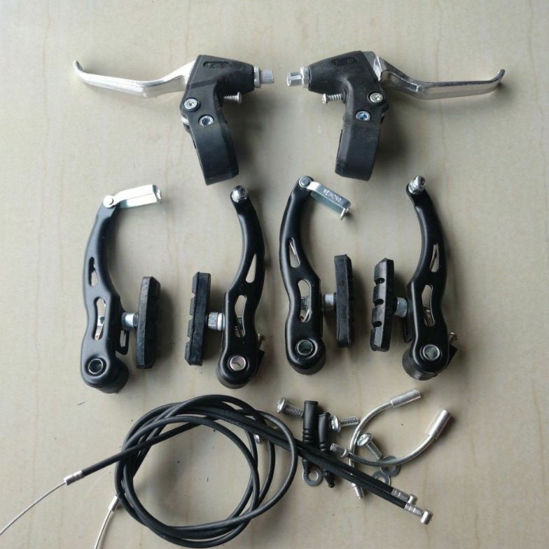 KODE X23U rem set sepeda model vbrake v brake BMX federal