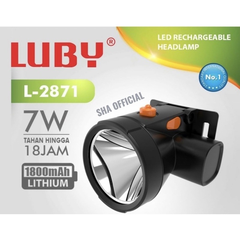 Senter Kepala LUBY 7 Watt L-2871