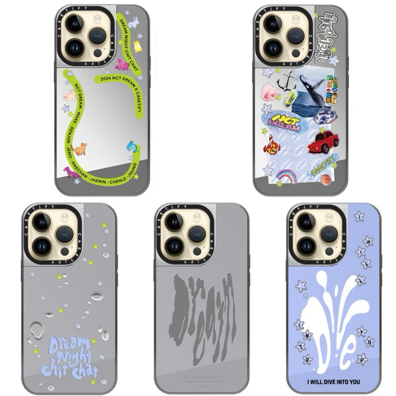 ‼️ PRE-ORDER ‼️ CASETIFY X NCT DREAM SILVER PLATING PRINTED CASE IPHONE 11 12 12 PRO 12 PRO MAX 13 1