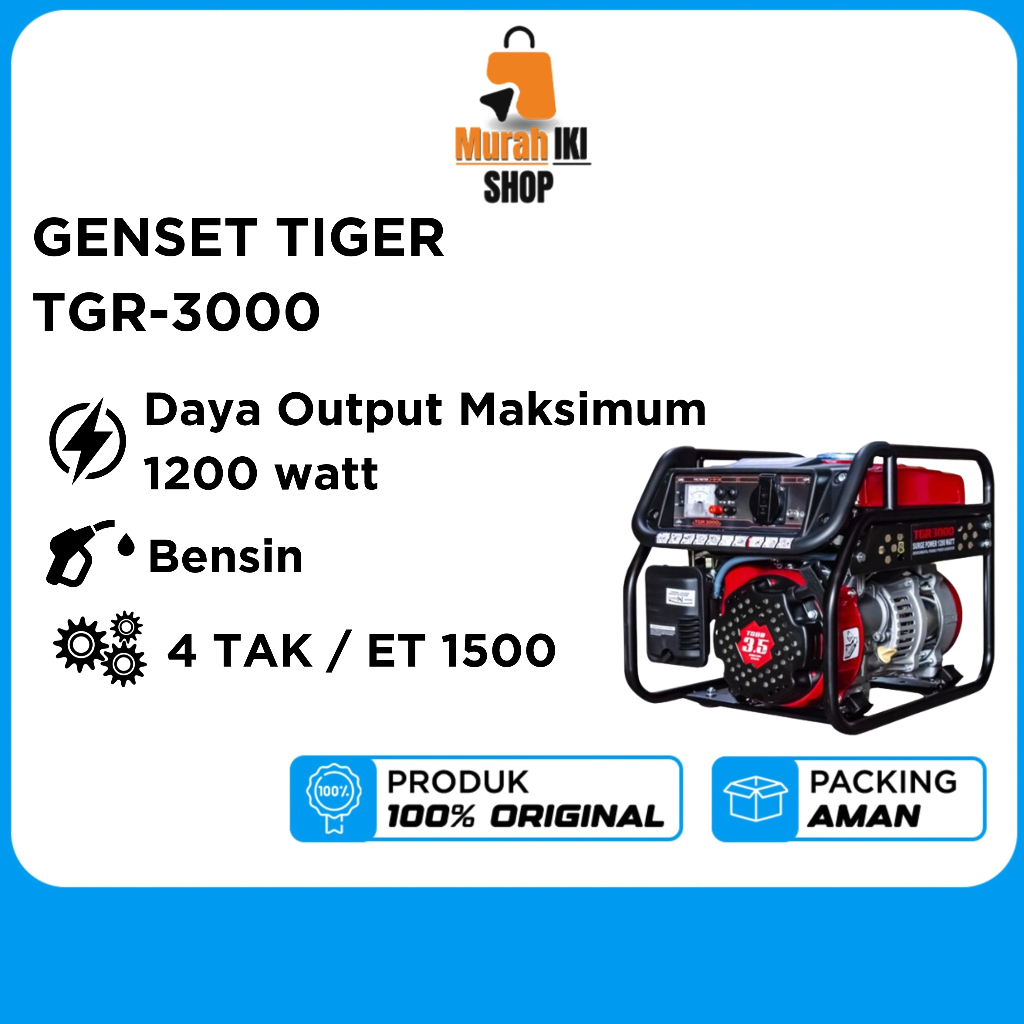 GENSET TIGER TGR-3000