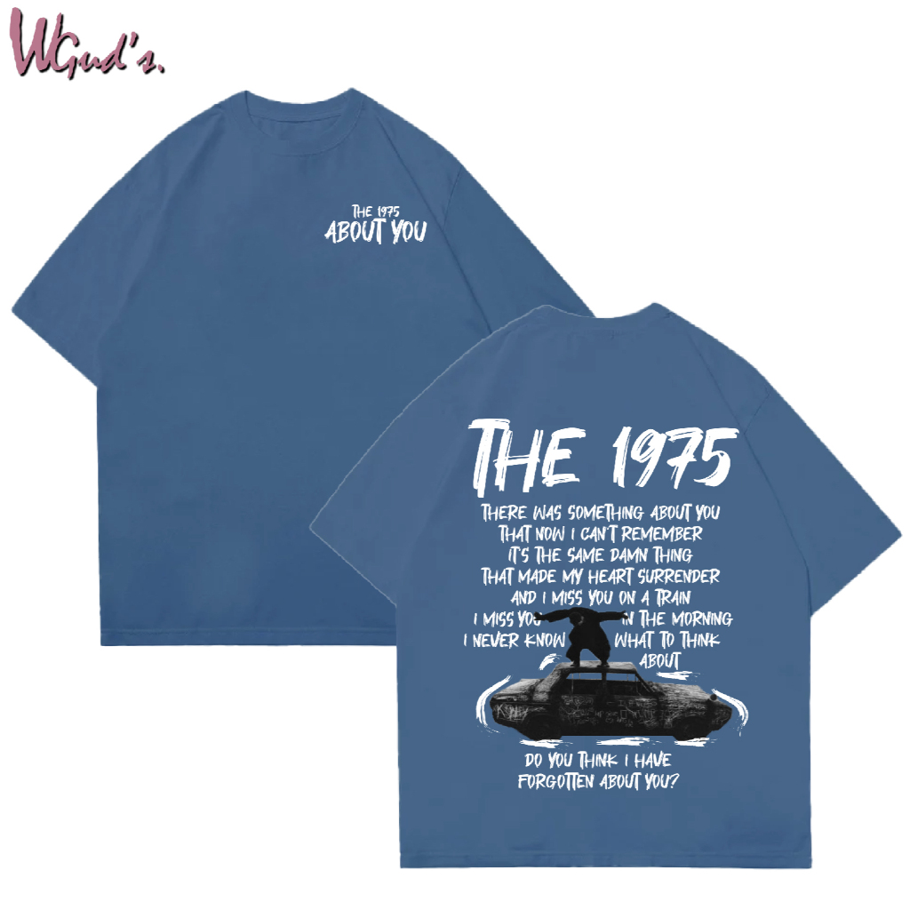 WGUD'S Cotton Combed 30S T-shirt ABOUT YOU [sablon DTF] Unisex Pria & Wanita *PREMIUM QUALITY*-3