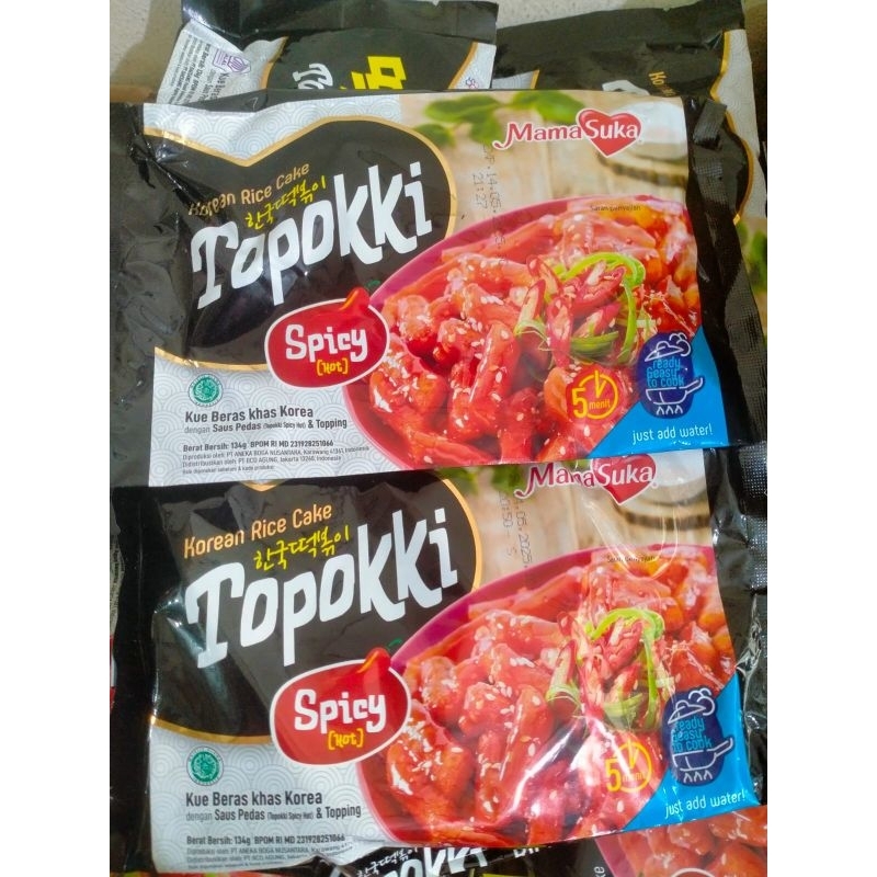 

Topokki Original/Spicy Mama Suka 134gr