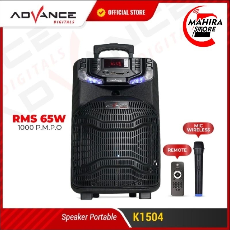 ADVANCE SPEAKER BT PORTABLE K1504