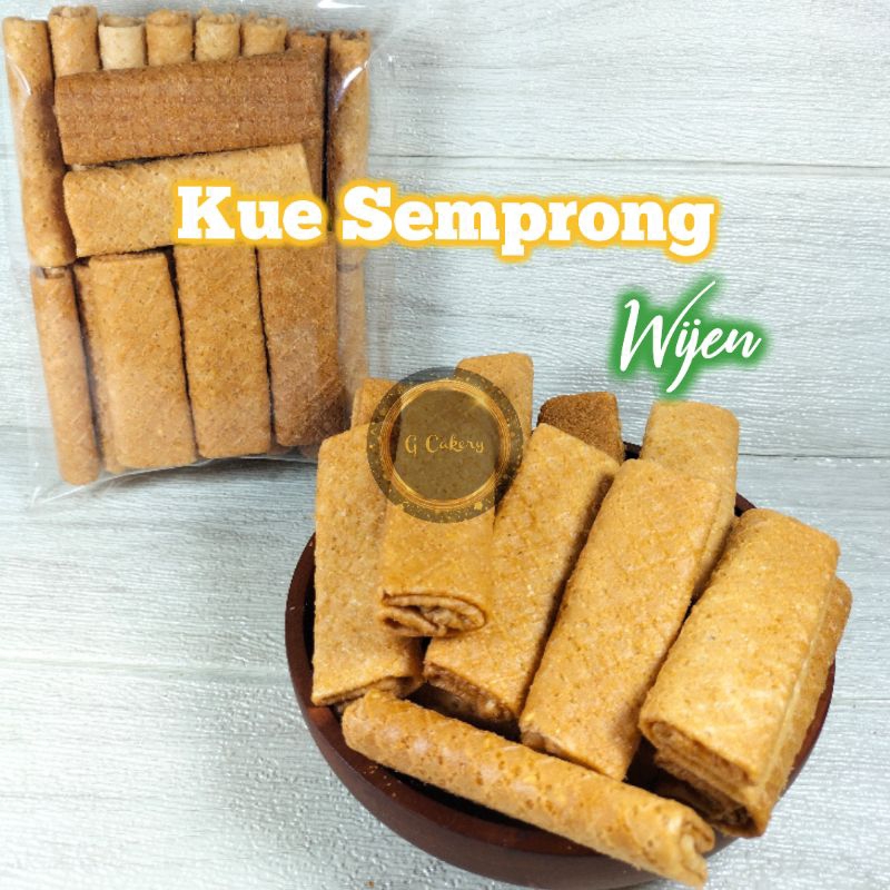 

Kue SEMPRONG LIPAT / Kue Semprong Dompet