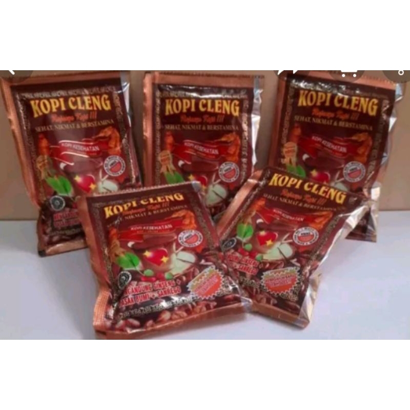 

1 box isi 10 sachetCleng