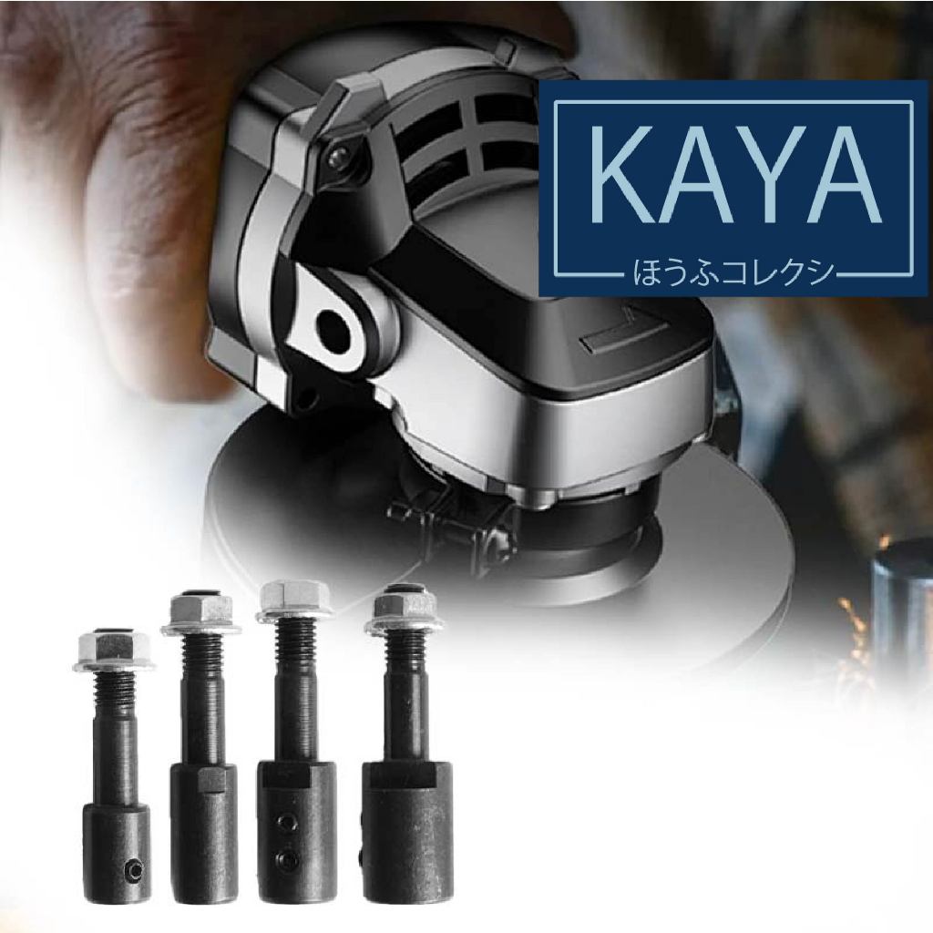 5-12mm Adaptor Spindle Batang Adaptor Bor Jadi Gerinda Untuk Sambungan Bor Ke Gerinda Poles Adapter 