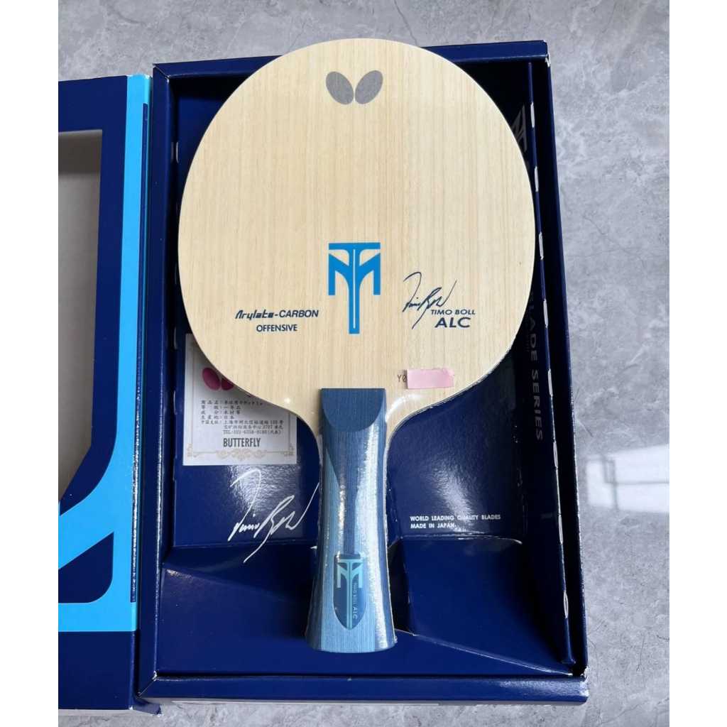 Butterfly Timo Boll ALC Blade Pingpong Original Baru
